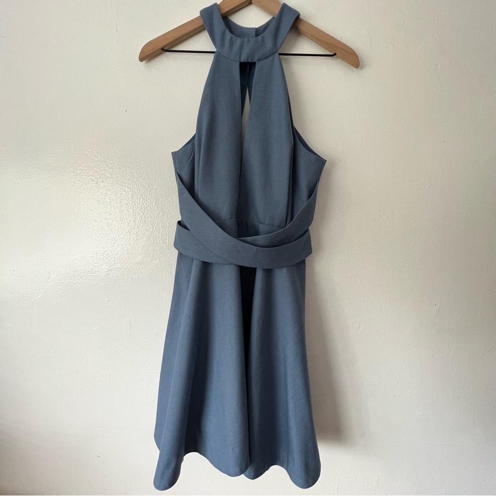 C/MEO Collective I'm New Here Halter Mini Dress